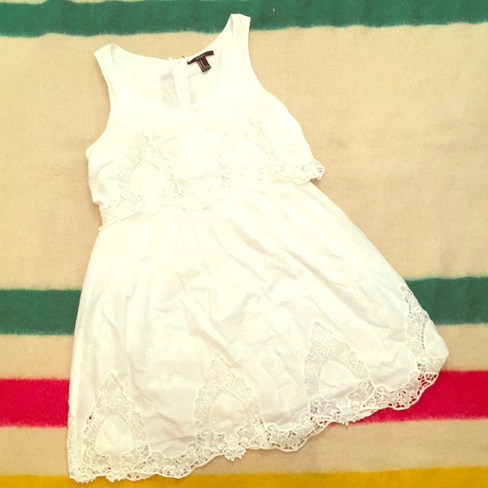 White Lace Dress